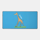 Recherche de girafes drôles tapis souris Safari