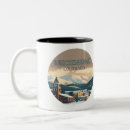 Recherche de montagne neige tasses Vintage