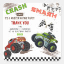 Recherche de monstres mignons autocollants Anniversaire