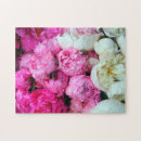 Recherche de pivoine puzzles Bouquet