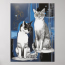 Suche nach abstrakte katze poster Geometrisch