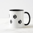 Recherche de empreinte patte chien tasses Chiot