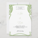 Recherche de green and white invitations Vert et blanc