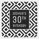 Recherche de géométrique noir et blanc autocollants Motif