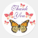 Recherche de illustration papillon autocollants Merci