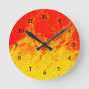 Recherche de jaune rouge horloges Orange