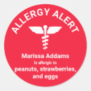Suche nach allergen aufkleber Allergiealarm