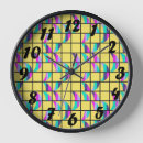Recherche de vert mousse horloges Jaune