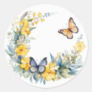 Recherche de illustration papillon autocollants Fleurs