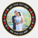Recherche de cloches mariage autocollants Coeur