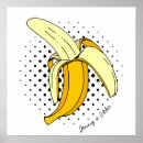 Recherche de banane jaune posters Rétro