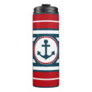 Suche nach anker und seil tassen Ozean