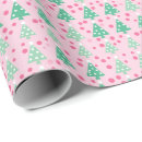 Recherche de noël moderne papier cadeau Rose