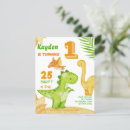 Recherche de dinosaures mignons invitations Parti dinosaure