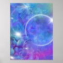 Recherche de lune posters Rose