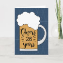 Recherche de 26 anniversaire cartes Amusant