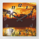 Recherche de safari jungle horloges Girafe