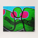 Suche nach graffiti puzzle Blau