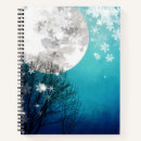 Suche nach vollmond kleine notizbücher Silhouette