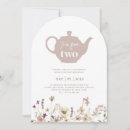 Recherche de thé pour deux invitations Girl