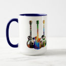 Recherche de rock art tasses Guitare