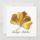 Suche nach ginkgo blätter einladungen Gold