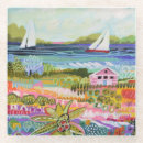 Recherche de paysage marin dessous de verres Mer