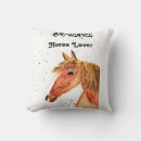 Recherche de décor équestre coussins Aquarelle