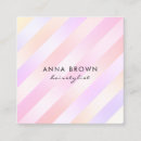 Recherche de rayures pastel cartes visite Coiffeur