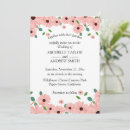 Recherche de vectoriels invitations Floral