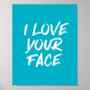 Recherche de face posters Typographie