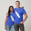 Suche nach weiße federn tshirts Silhouette