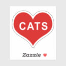 Suche nach rote katze aufkleber Herz