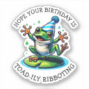 Recherche de humour de grenouille autocollants Dessin