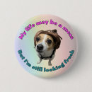 Recherche de chien domestique badges Mignon