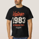Suche nach 39 geburtstag tshirts Seit 1983