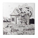 Recherche de dessin botanique carreaux Jardin