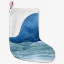Recherche de baleines chaussette de noël Illustration