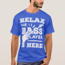 Recherche de guitare basse drôle tshirts Chat