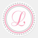 Suche nach monogramm l aufkleber Rosa
