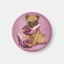 Recherche de chien pourpre magnets Mignon