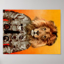 Recherche de lion sauvage posters Drôle