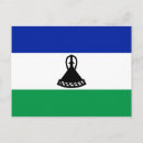 Suche nach lesotho postkarten Flagge