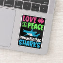 Suche nach hammerhai aufkleber Liebe