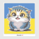 Recherche de chat patriotique autocollants Chaton