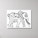Suche nach boho elefant leinwandbilder Zendoodle