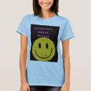 Recherche de visage de sourire tshirts Pour elle