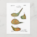 Recherche de joueur golf cartes postales Vintage