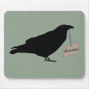 Suche nach schwarzer rabe mousepads Halloween