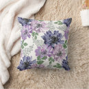 Recherche de fleur lilas coussins Pour elle